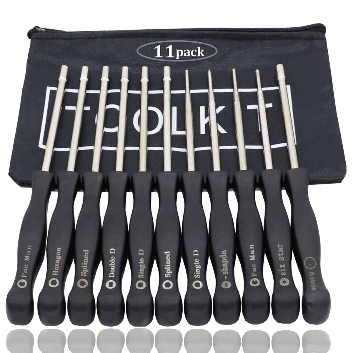11 Pcs Carburetor Adjustment Tool Screwdriver Kit For Common 2 Cycle Carburator Adjusting Small Engine Carb Tune Up Adjusting To