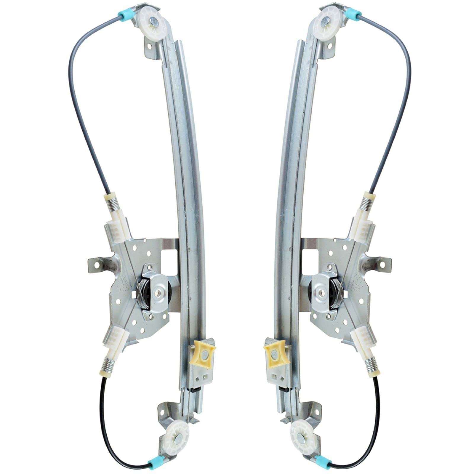 Trq Rear Power Window Regulator Set Compatible With 1997-1999 Mercedes-Benz E300 1996-2003 E320 1997 E420 1998-2002 E430 1999-20