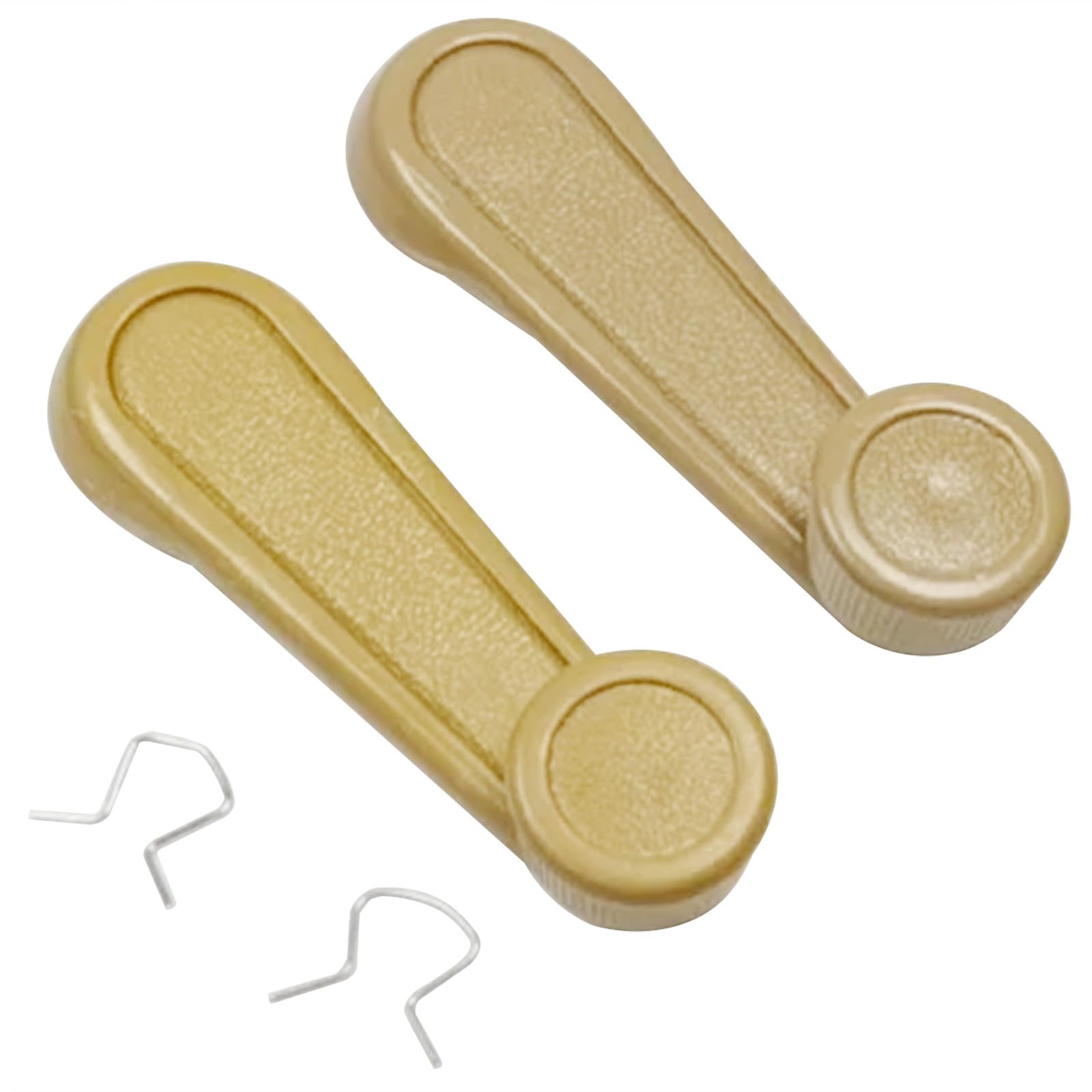 Lcyolada Window Crank Handle,Textured Beige,Compatible with 1973-2017 Toyota Tundra Yaris Matrix Tacoma Corolla Camry Sienna T10