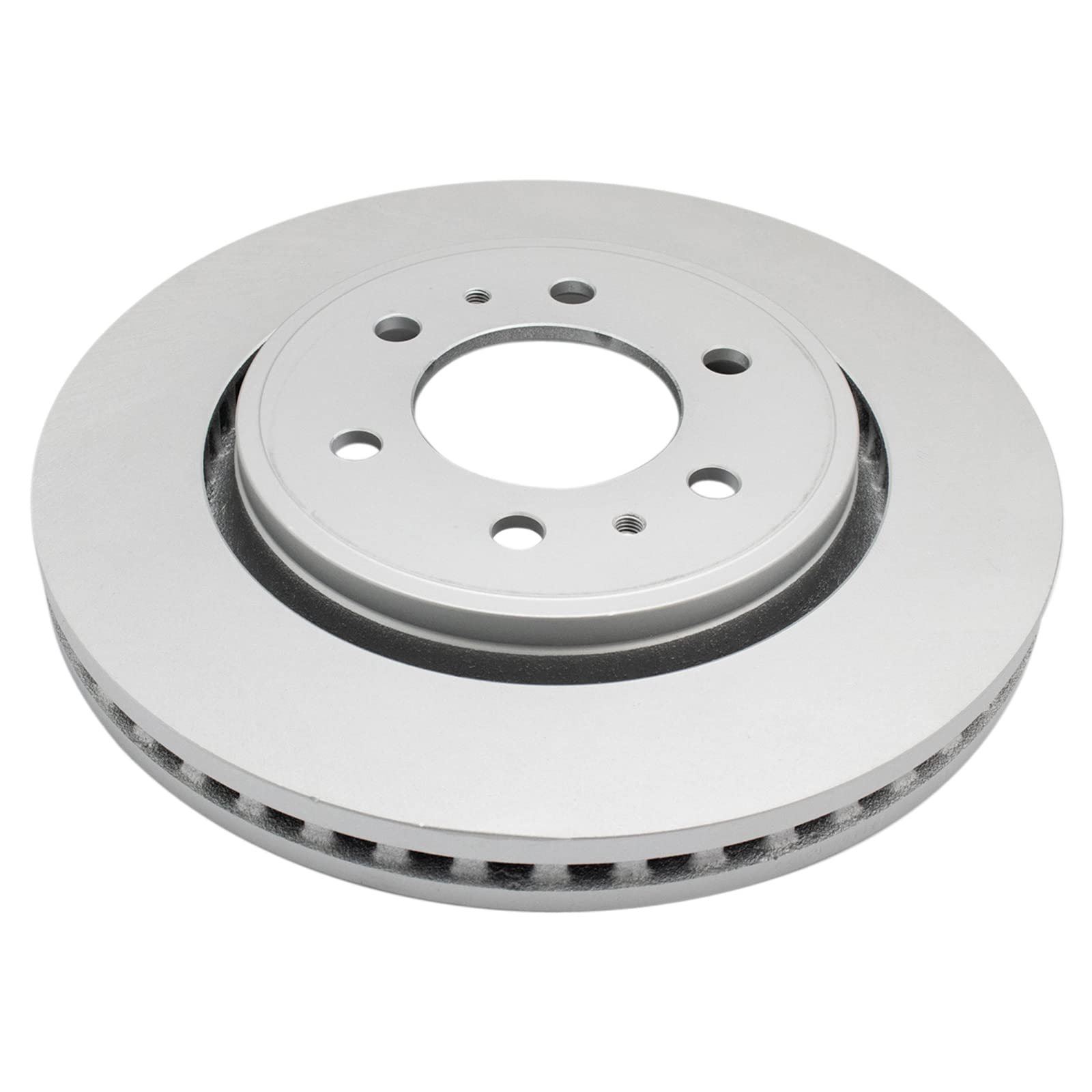 Trq Front Brake Pad & Rotor Kit Brake Pads Brake Rotor Ceramic Vented Premium G-Coated Compatible With 2018-2020 Ford Expedition