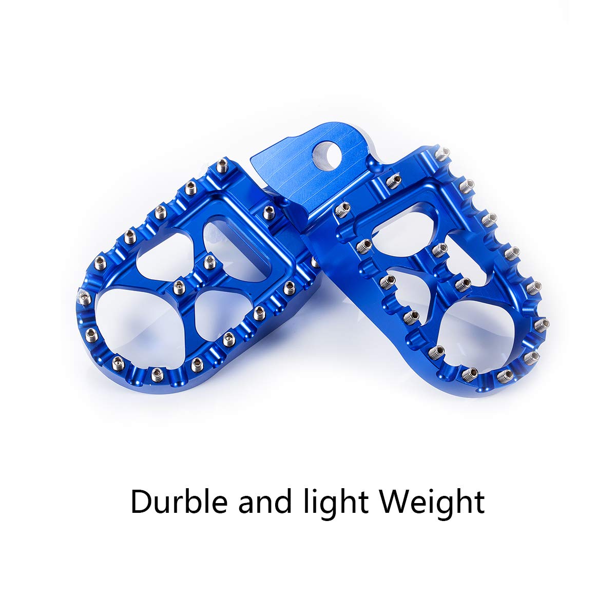 Hopider Cnc Wide Foot Pegs Mx For Yz85 2002-2019, Yz125 1997-2017, Yz250 1998-2019, Yz250F 2001-2019, Yz426F 2000-2002, Yz450F Y