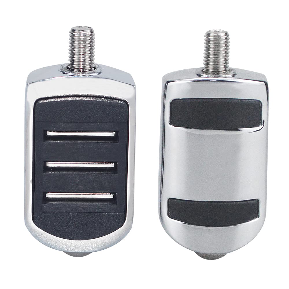 Wowtk 2 X Streamliner Heel/Toe Shifter Pegs For Harley All Models Touring Road King Road Glide Street Glide Electra Glide And 20