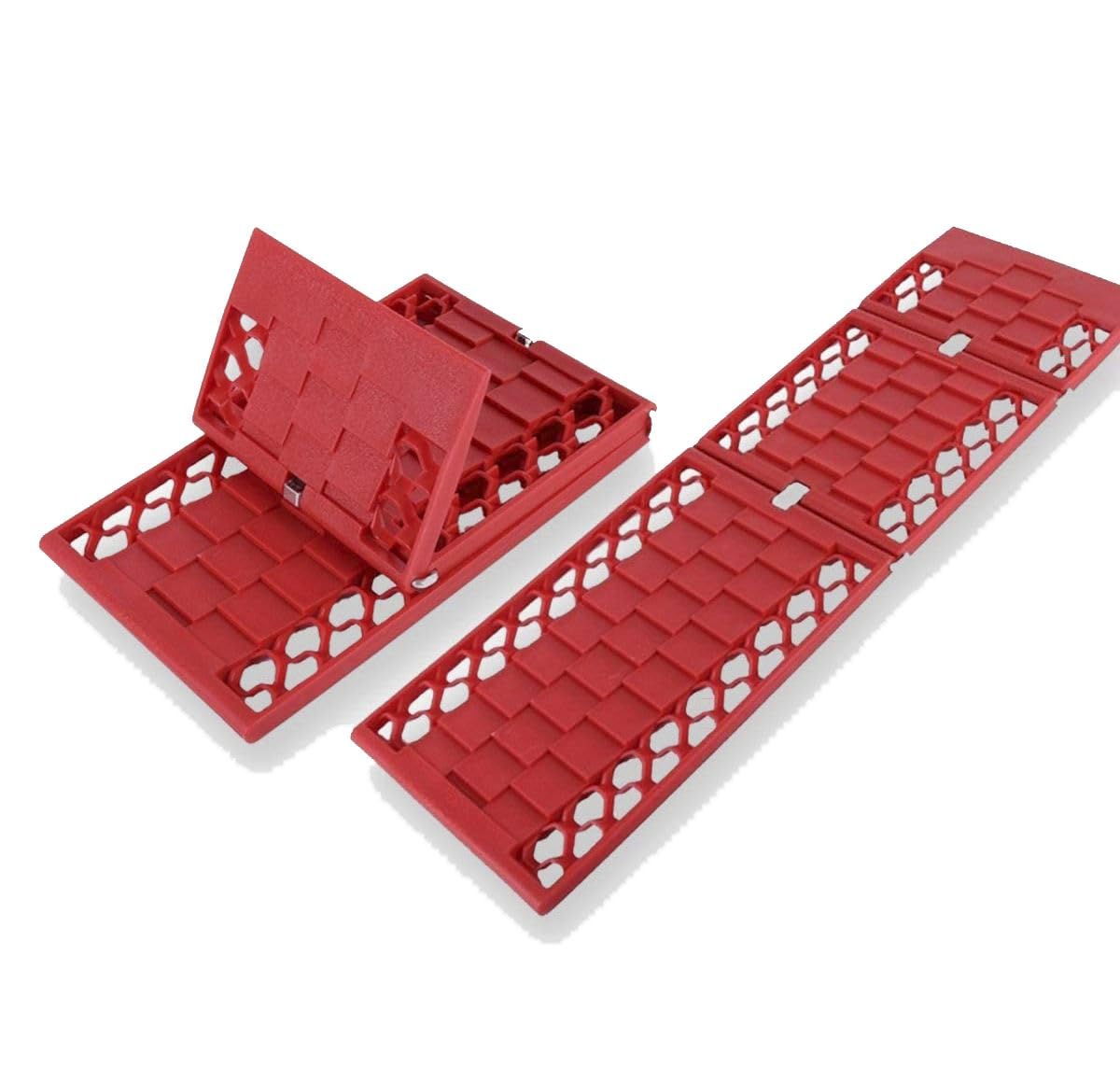 Jeremywell All-Weather Foldable Auto Traction Mat Tire Grip Aid, Car Escape, Emergency Off Road Traction Tool, Work For Snow, Ic