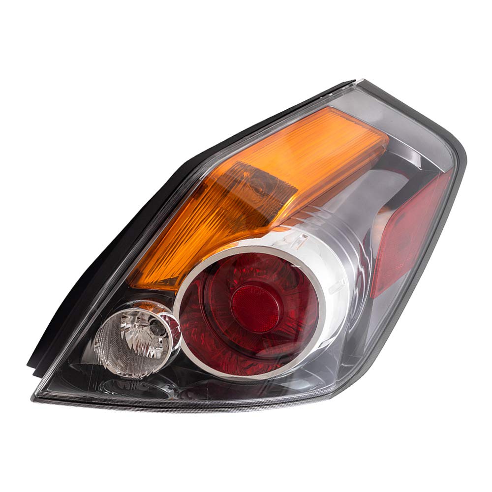 Brock Replacement Passengers Taillight Tail Lamp Lens Compatible With 07-12 Altima Sedan 26550Zn50A