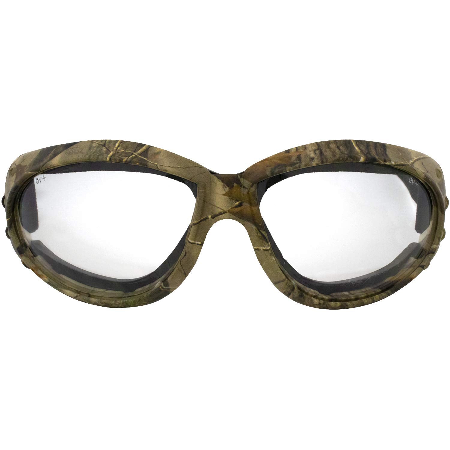 Global Vision Eliminator Motorcycle Goggles Padded Frame Black With Smoke Lens For Men And Women