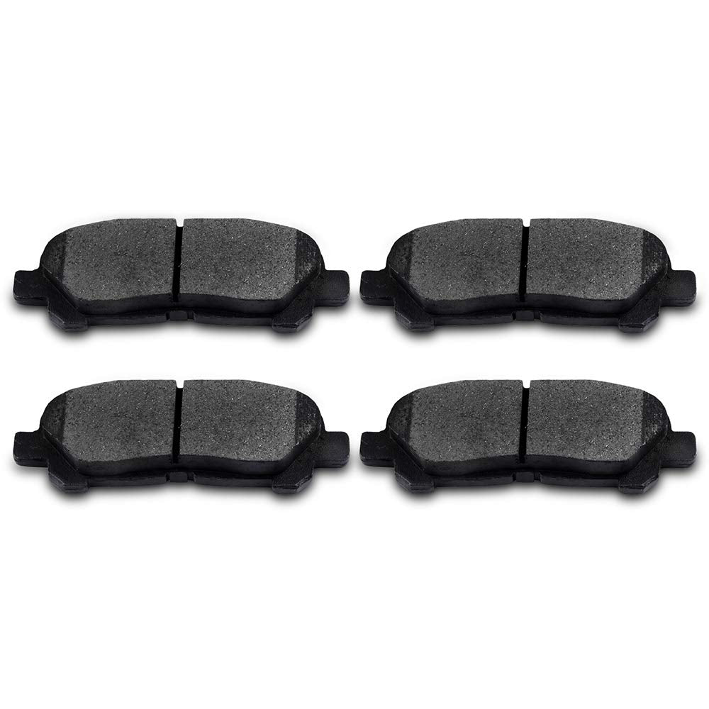 Cciyu D1325 Rear Ceramic Brake Pads Kits 4Pcs Fit For 2008-2013 For Toyota For Highlander