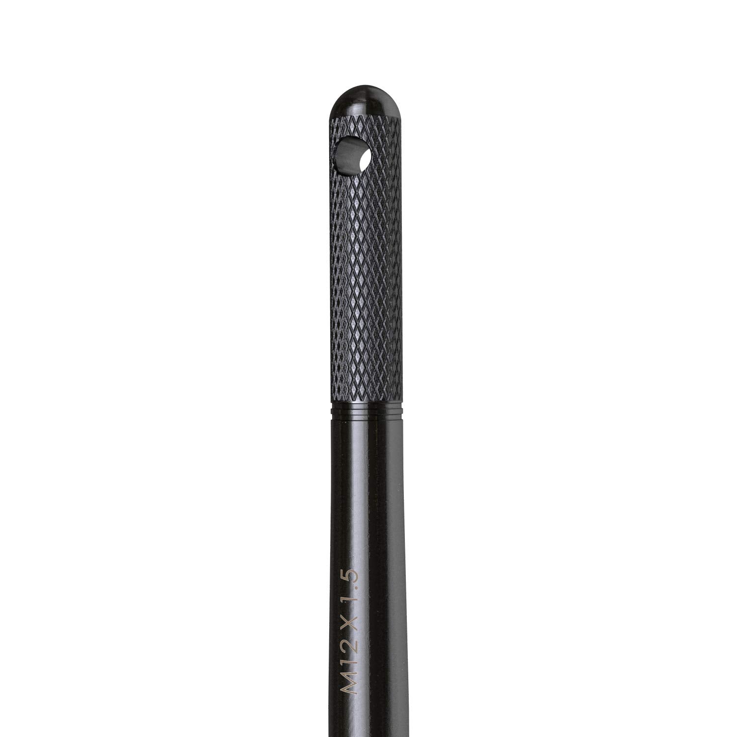 Black Wheel Hanger Alignment Pin Guide Tool - Metric 12X1.5 Threads - Wheel Lug Bolt Automotive Mechanic Tool Compatible With Bmw Mercedes Volkswagen, Wheel Mounting Guide Bolt M12X1.5 1Pc