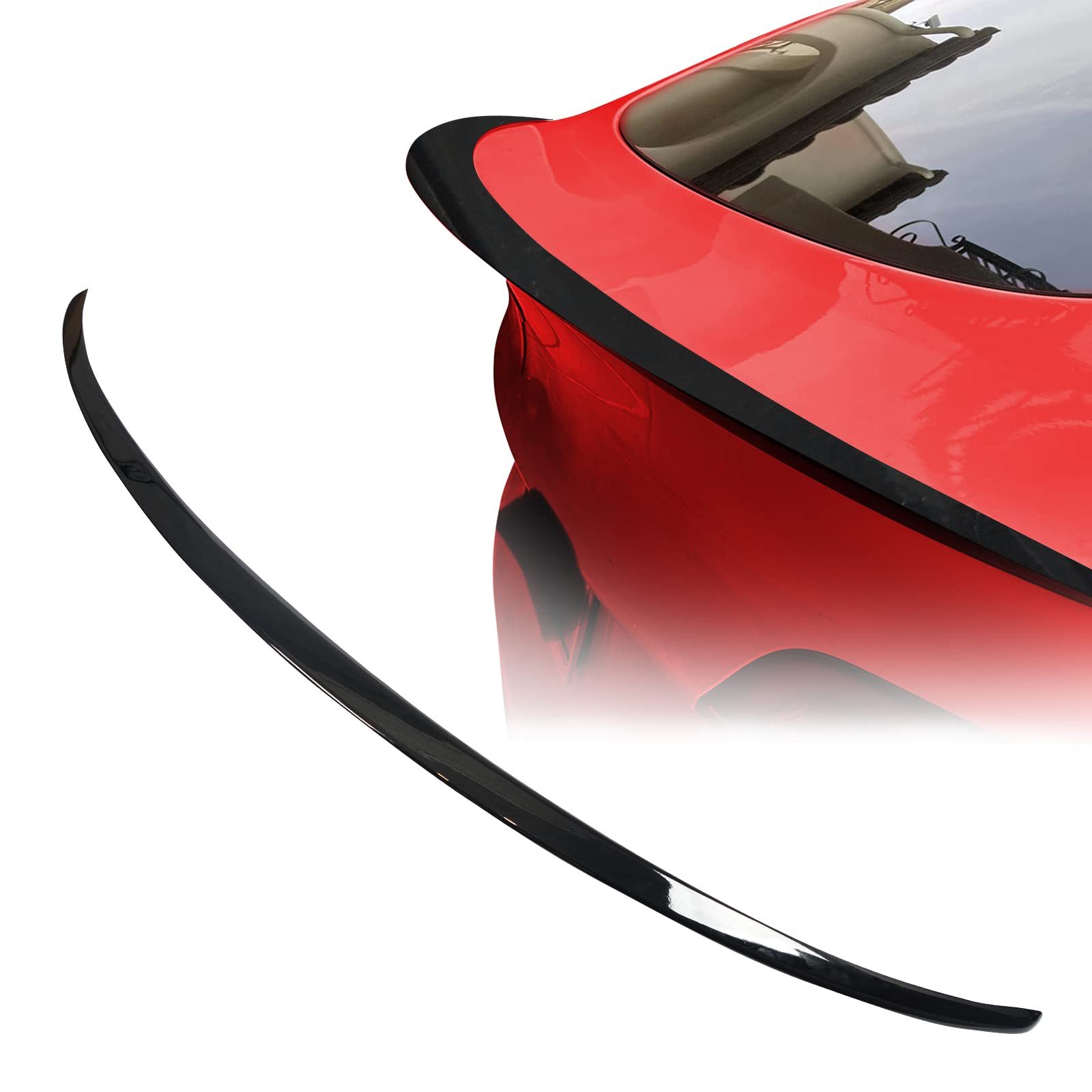 Ractop Compatible With Tesla Model Y Rear Spoiler Wing Replacement For Model Y 2020 2021 2022 2023 2024 Rear Trunk Lip Tail Lid 