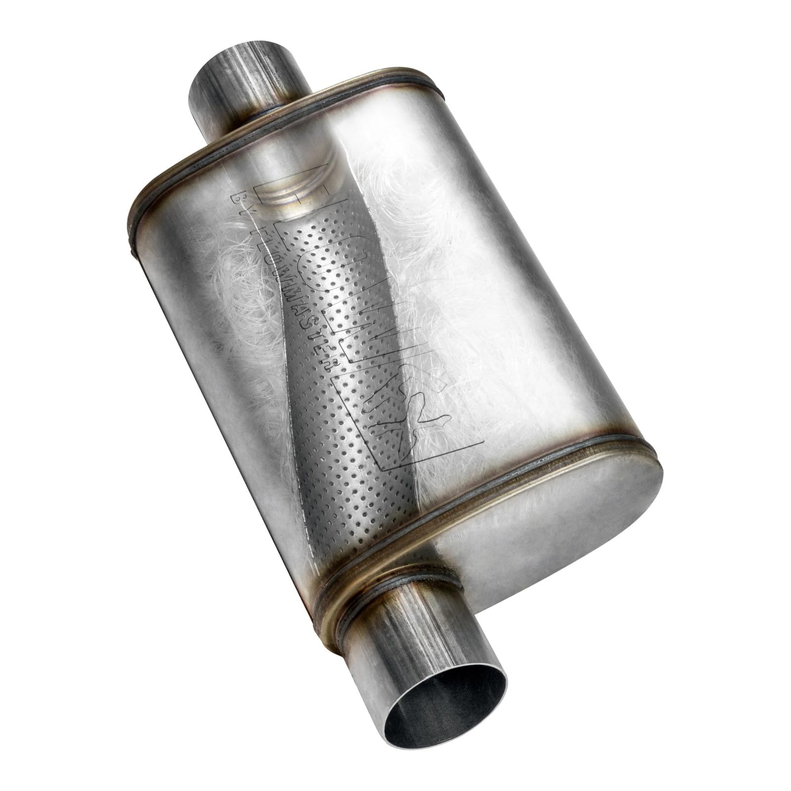 Flowmaster 71236 FlowFX Muffler (2 Pack), 409S 2.5'' Offset In / 2.50 Out Moderate Sound by MAPerformance