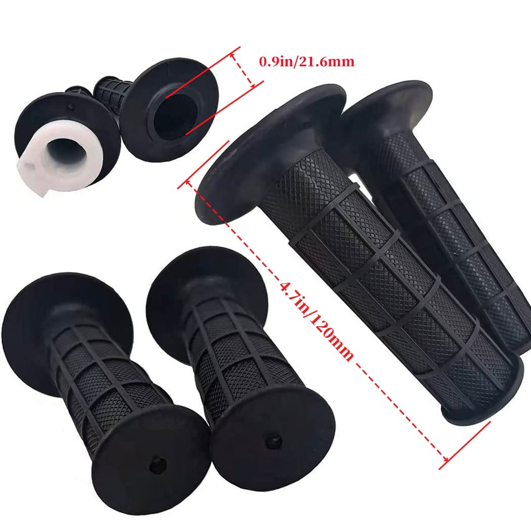 Auto-Moto Twist Throttle Cable Housing Grips Set for Mini Bike Pit Bike Dirt Bike MOTOVOX MBX10 MBX11 and Warrior MB165 MB200 5.