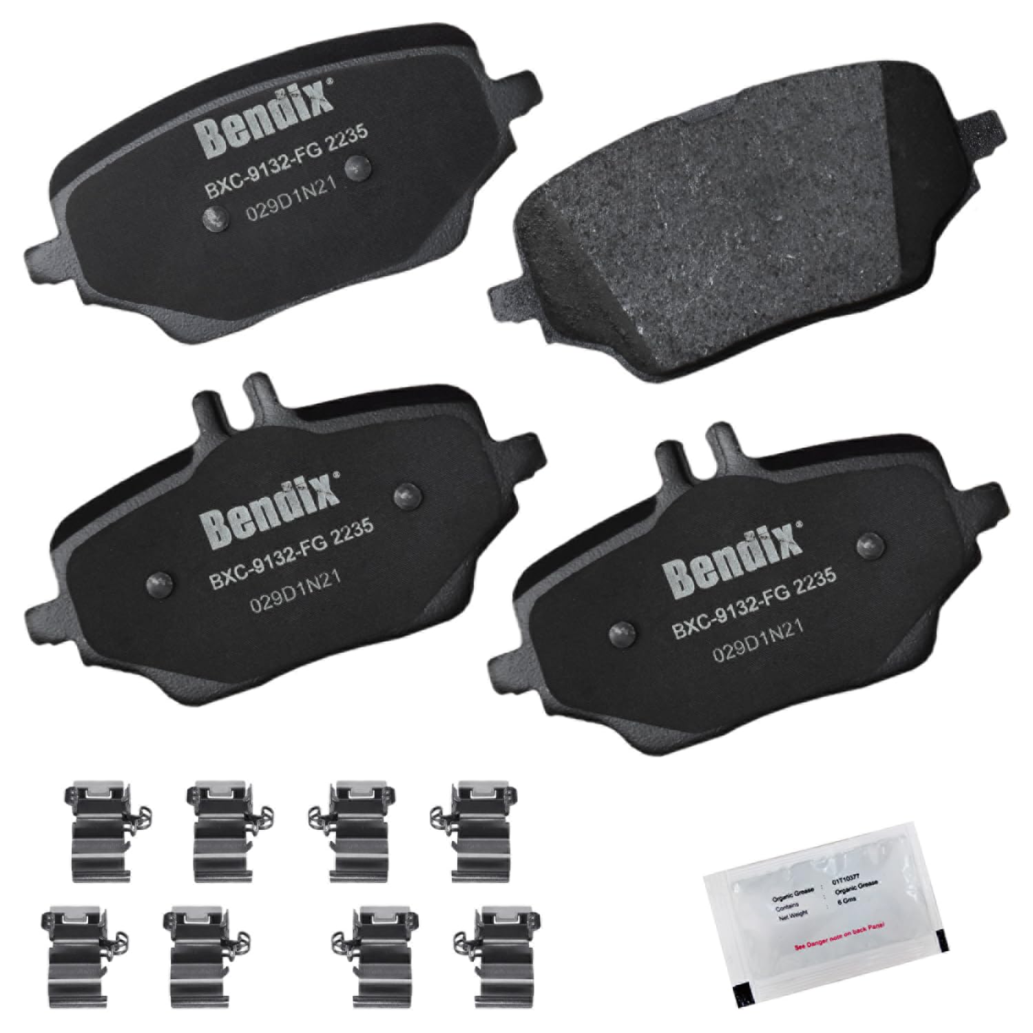 Bendix Priority1 Cfc2235 Ceramic Rear Brake Pads For Mercedes-Benz Gle350 2022-2020