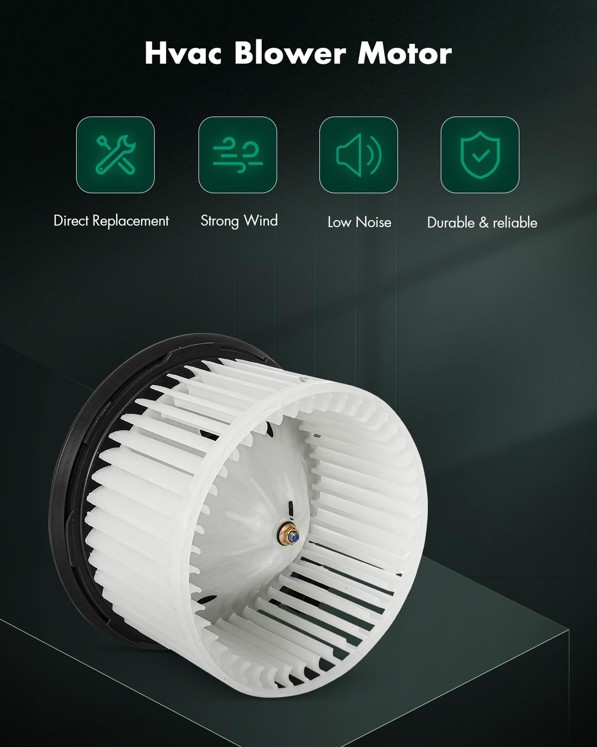 Scitoo 700225 Front Hvac Blower Motor With Fan Cage For Ford For Expedition 2007-2008,For Lincoln For Navigator 2007-2008