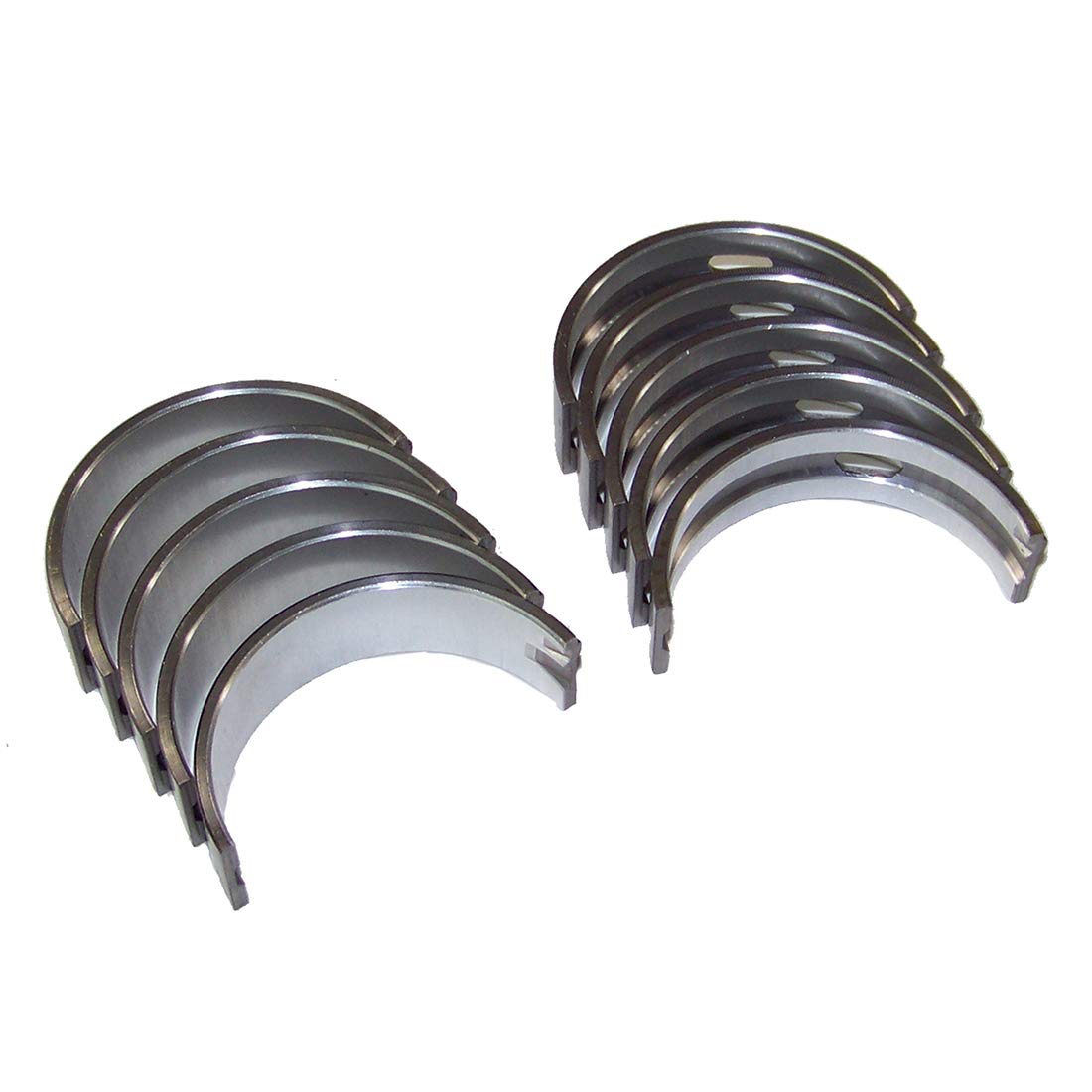 Dnj Mb800 Main Bearings For 1997-2015 / Audi, Volkswagen / A3, A4, A4 Quattro, Beetle, Eos, Golf, Gti, Jetta, Passat, Tt, Tt Quattro / 1.8L, 2.0L / Dohc, Sohc / 16V, 20V, 8V / 120Cid, 121Cid, 1781Cc