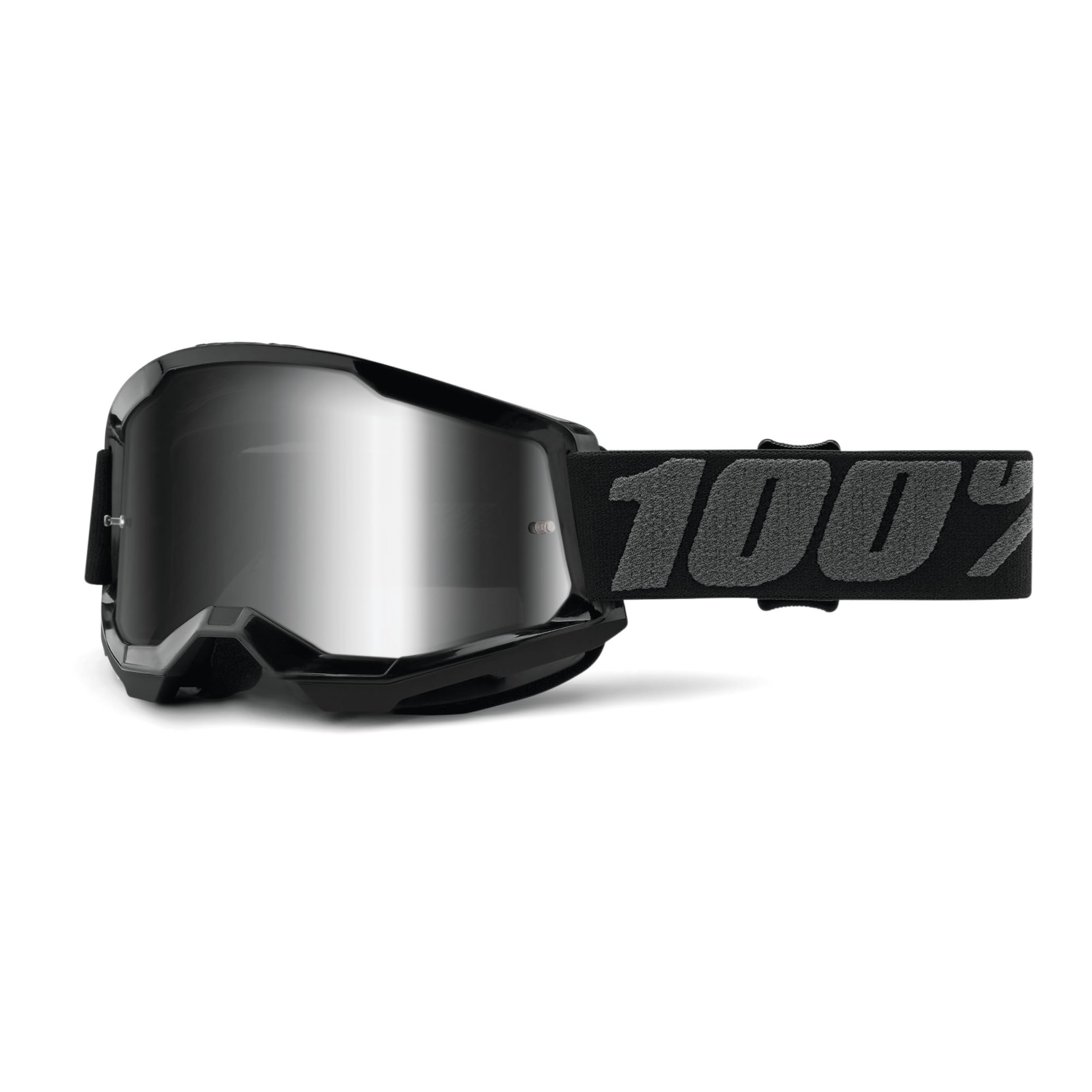 100% STRATA 2 Goggles  Sports Goggles for Motocross & Mountain Biking  Eyewear for Bike Riders  Motocross Goggles for Men  B