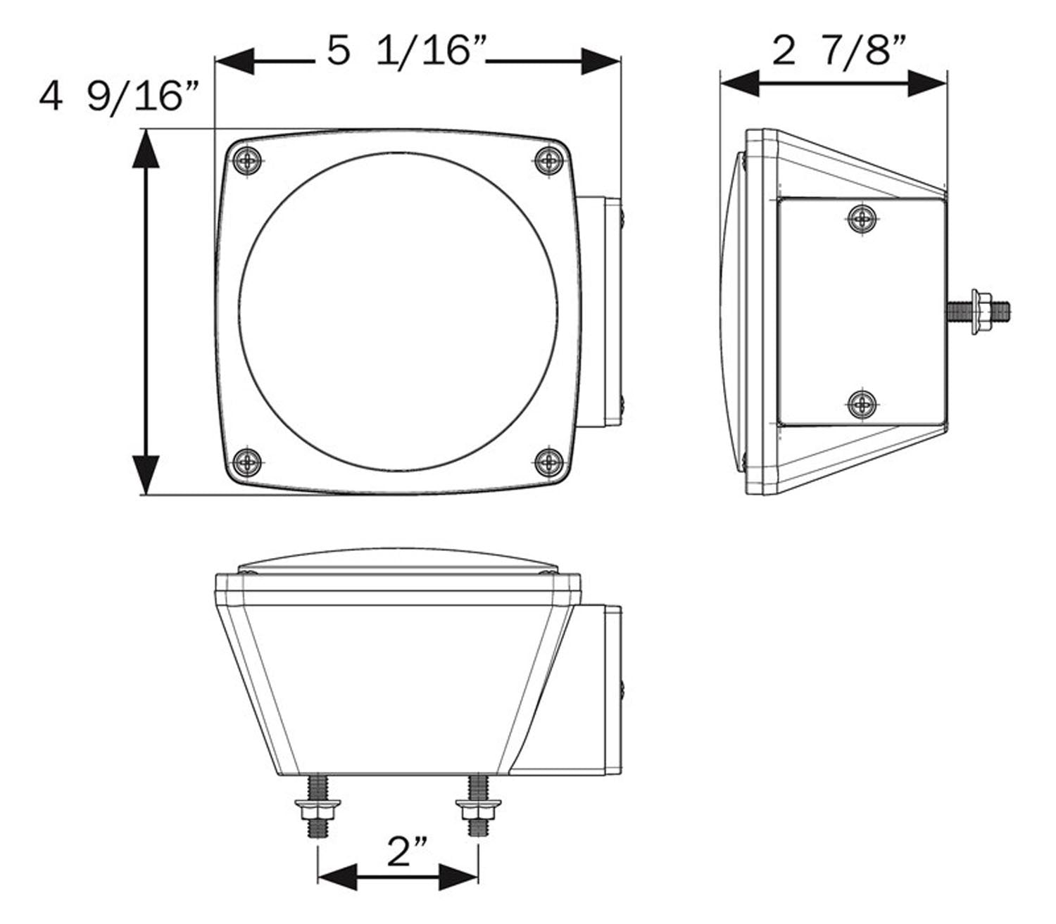 Optronics Tll008Rk One Led Combination Tail Light Kit