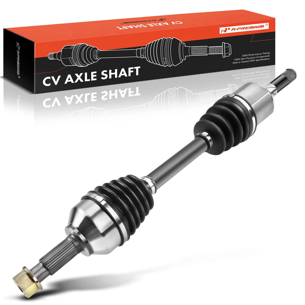 A-Premium CV Axle Shaft Assembly Compatible with Nissan Rogue 2008-2013, Rogue Select 2014-2015, L4 2.5L, AWD Only, Front Left D
