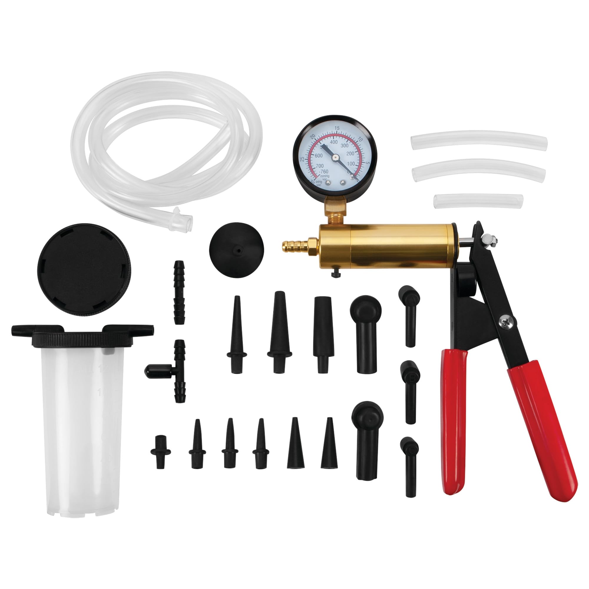 Performance Tool W87031 Vacuum Pump Kit For Vacuum and Pressure Tests, Perform Engine Performance Diagnostics, Brake Bleeding, F