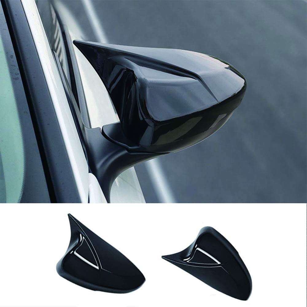 Xiter Abs Electroplated Finishes Style Cow Horn All Inclusive Rearview Mirror Cover Door Side Moulding Trim Generation For Honda