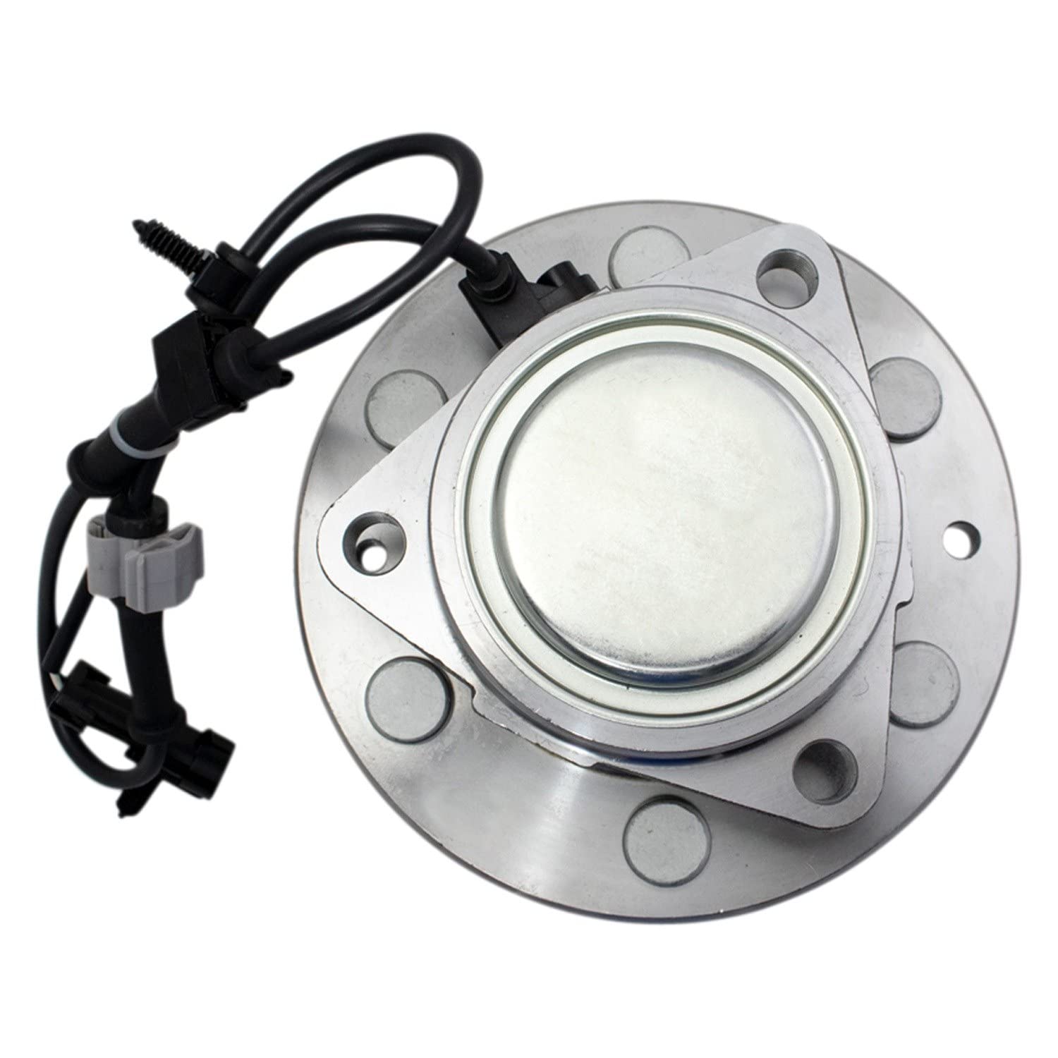 Trq Front Wheel Hub Bearings Assembly Set Compatible With 2009-2014 Chevrolet Express 1500 Gmc Savana 1500