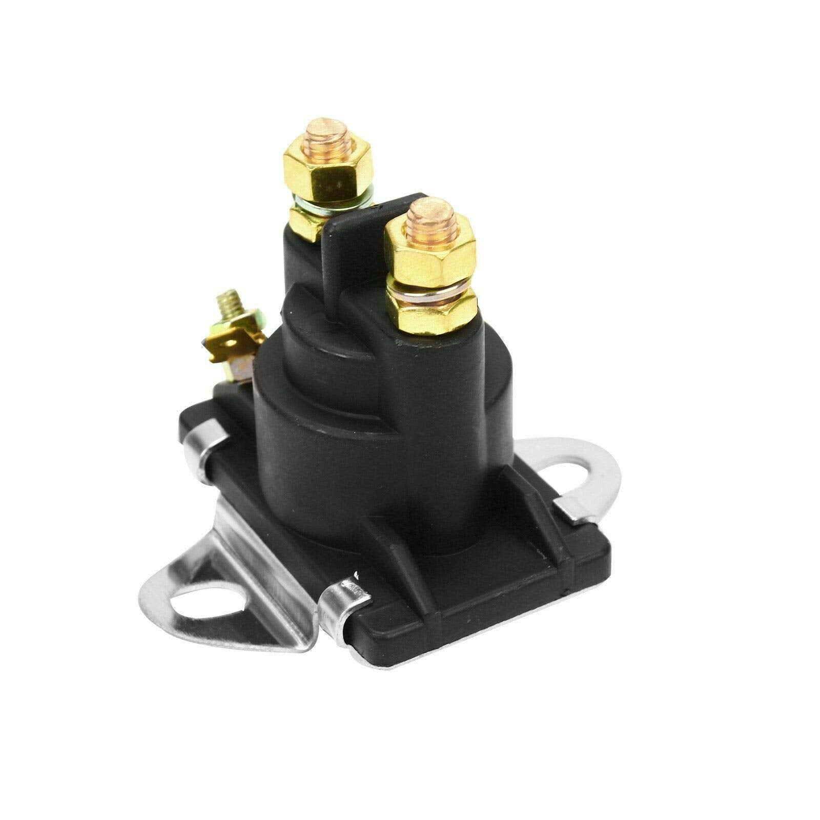 12V Trim Solenoid Starter Tilt Trim Pump Relay Solenoid Fit For Mercruiser Replace 89-94318 89-846070 89-96158 89-96158T (2 Pcs)