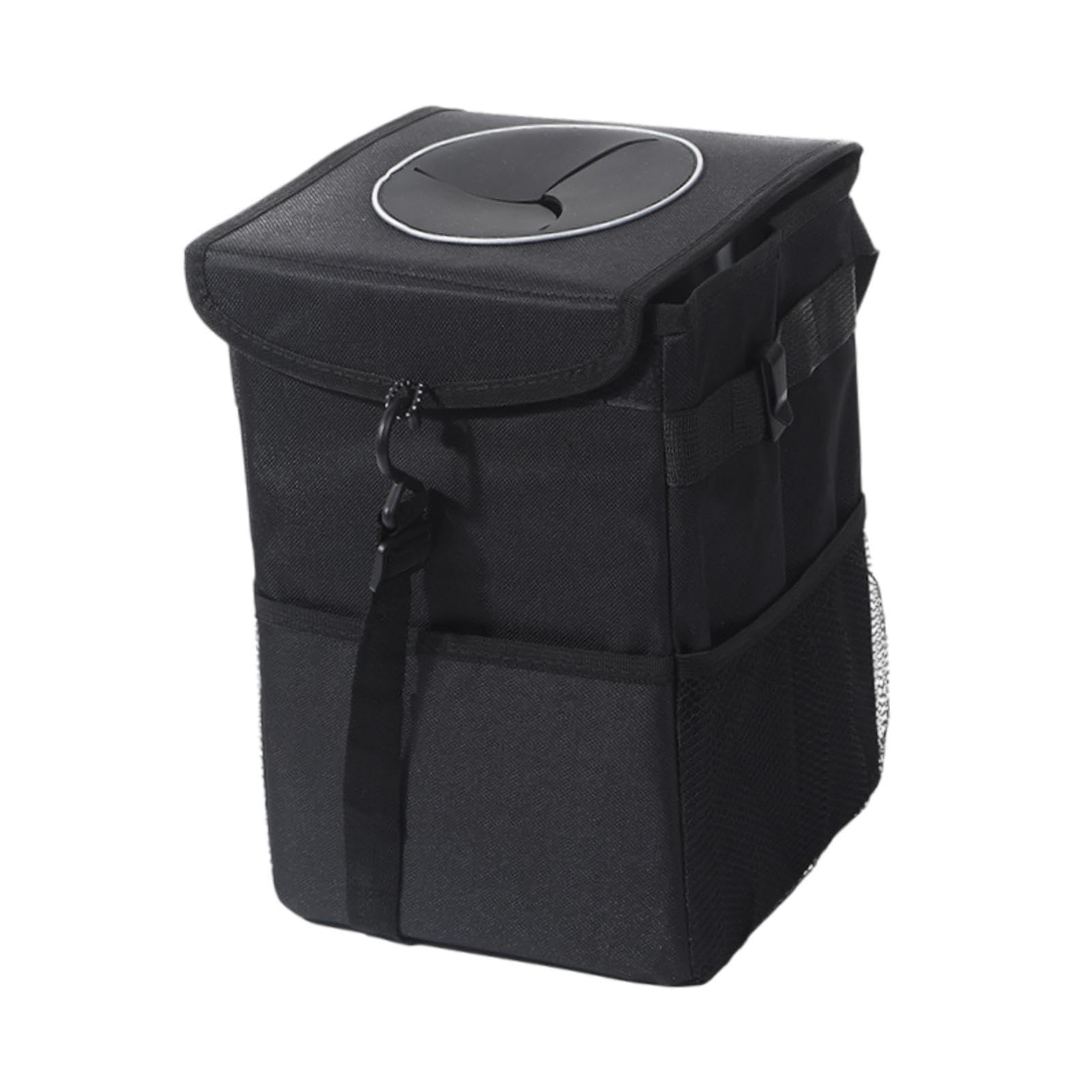 Generic Car Seat Back Storage Box Accessory Versatile Car Trash Can with Lid | eBay Motors