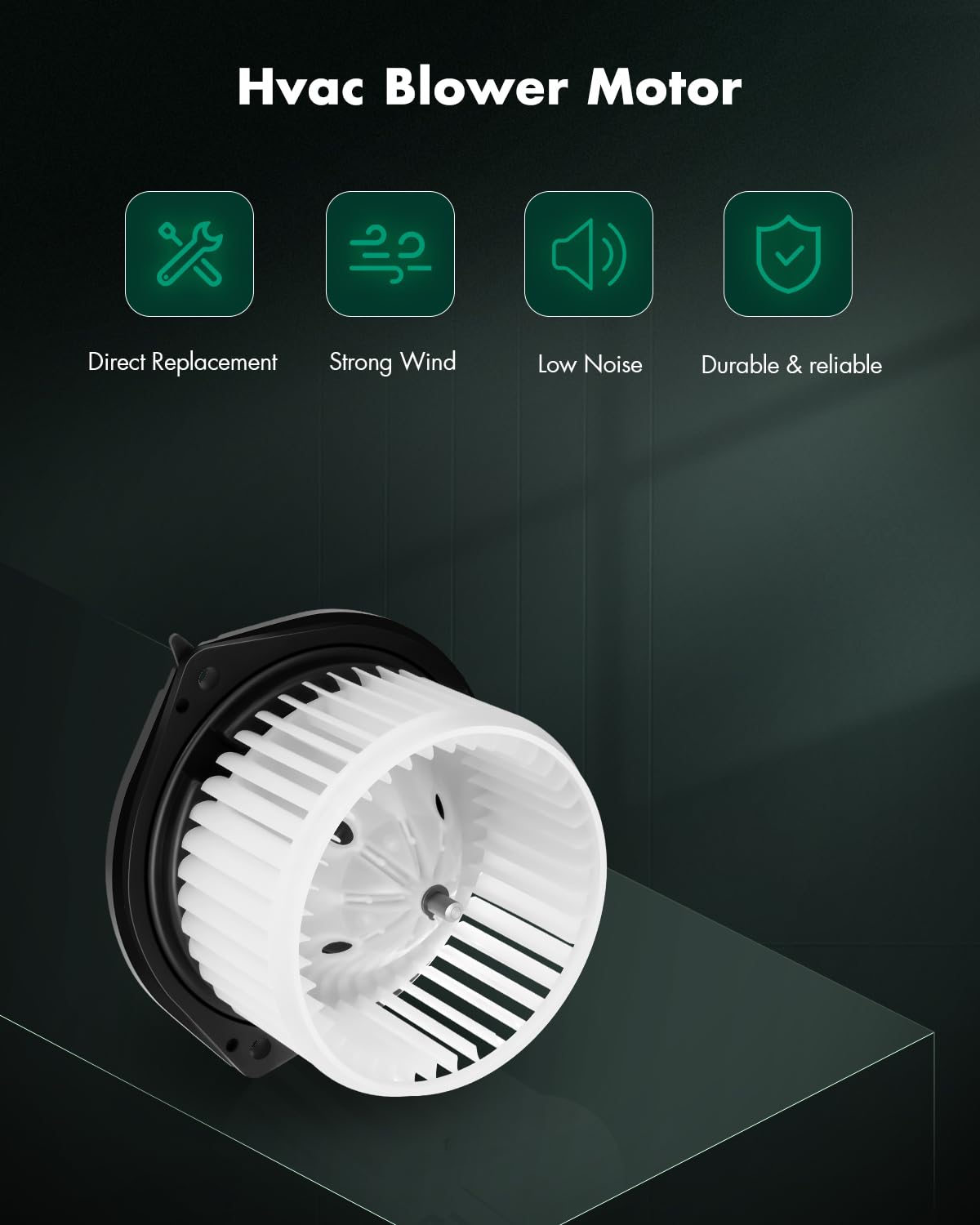 Scitoo Hvac Heater Blower Motor With Fan Cage Front 700110 For Buick For Lesabre,For Cadillac For Deville,For Cadillac For Sevil