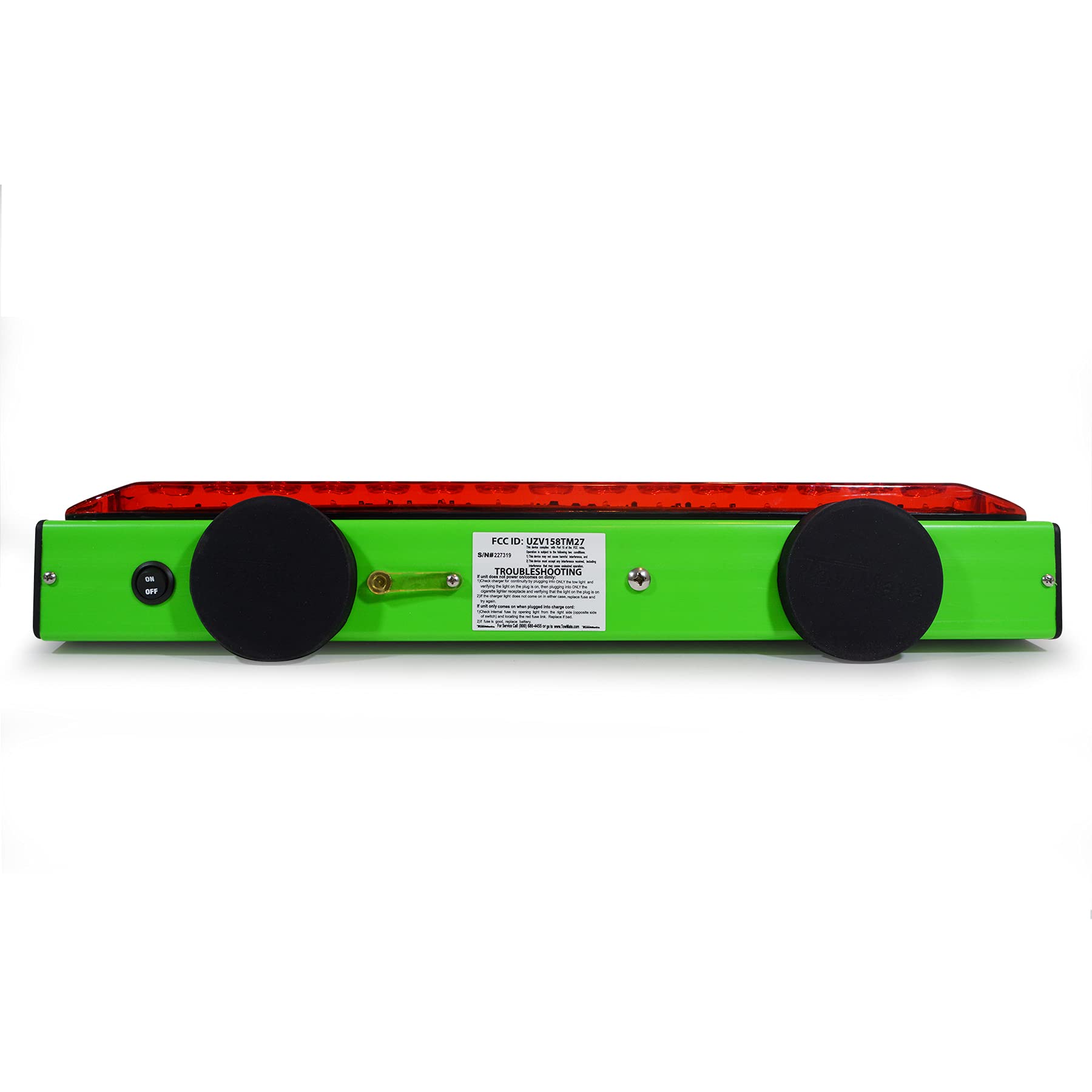 22 Lime Light Wireless Tow Light Bar With 7 Pin Rv Style Transmitter