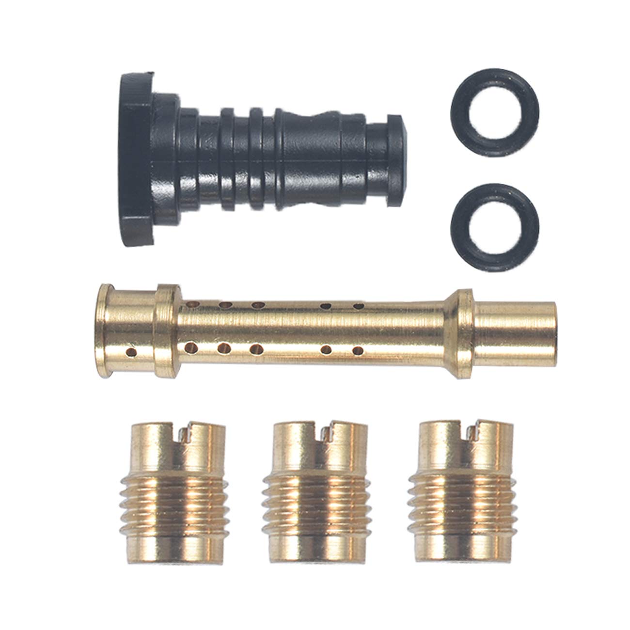 Sjvlxhi Carburetor Carb Jet Kit Aftermarket Replacement For Predator 212Cc Hemi Non-Hemi Carb .035 .036 .037,140 E-Tube,Cover.