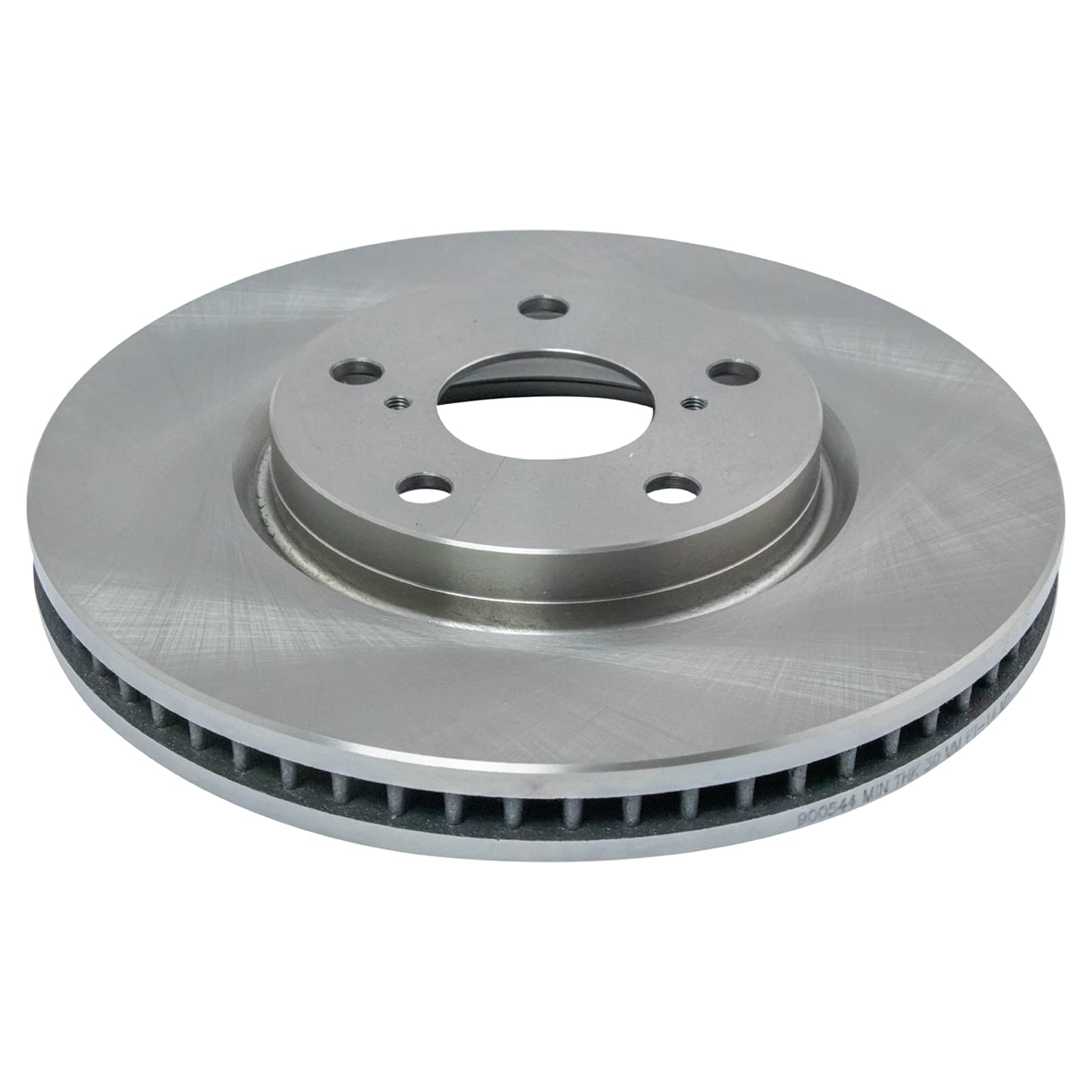 Trq Driver & Passenger Side Brake Rotors Set Vented Compatible With 2006 Lexus Gs300 2009-2015 Is250