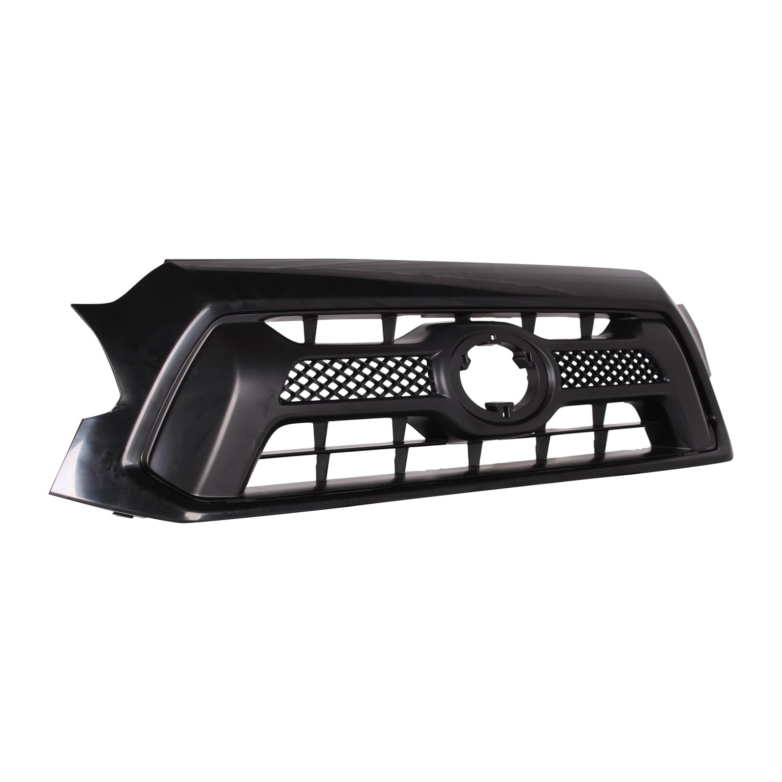 TYG (CAPA QUALITY) Front Grille Compatible with 2012-2015 Toyota Tacoma w/Black Frame, ABS OEM Replacement Bumper Grill for TO12