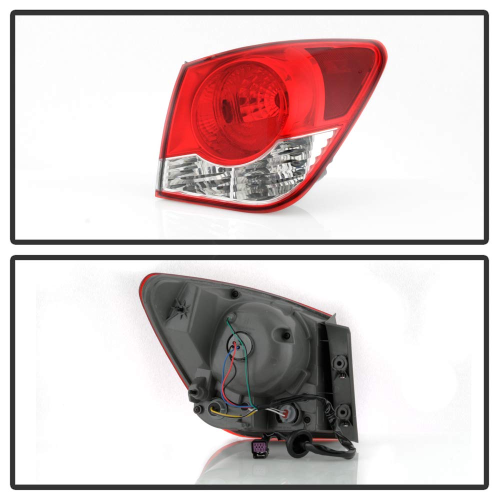 Acanii - For 2011-2015 Chevy Cruze Factory Style Tail Light Brake Lamp Assembly Replacement 11-15 Outer Right Passenger