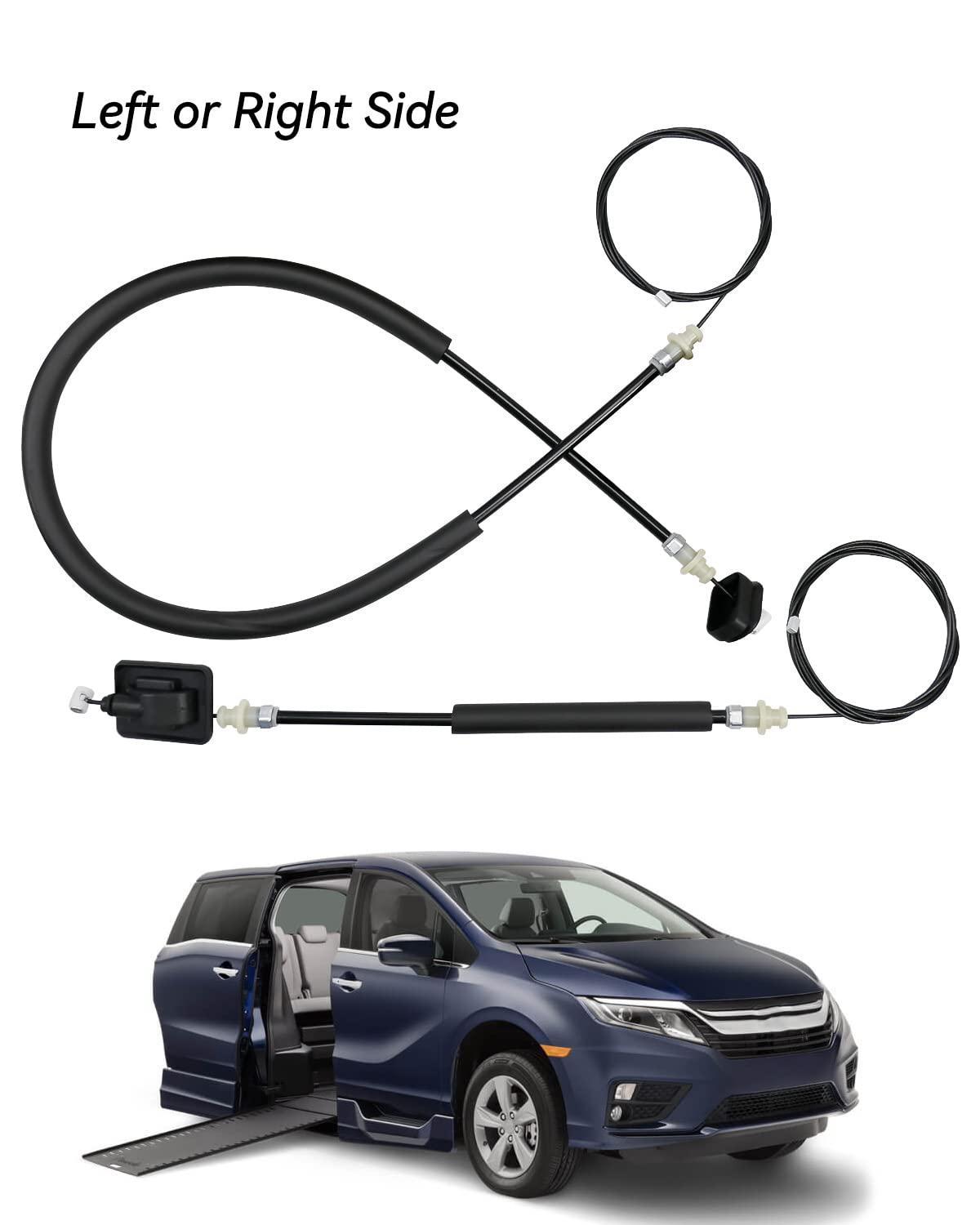 Tavaski Power Sliding Door Cable Kit for Honda Odyssey 2011-2020, Model Replace 72546-TK8-A01, Left/Right Side, W/O Motor