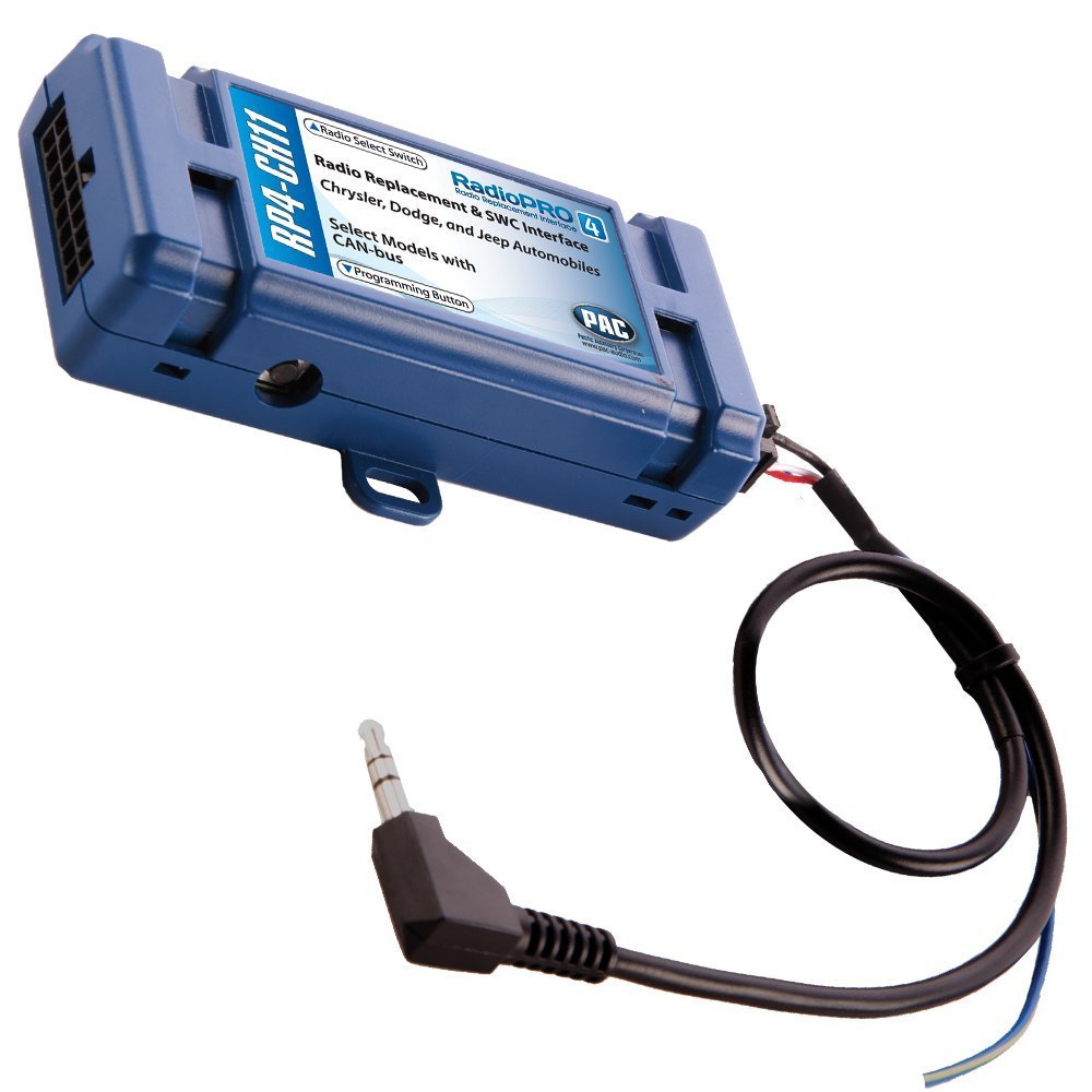 Pac Rp4-Ch11 Radiopro4 Stereo Replacement Interface For Select Chrysler/Mitsubishi/Volkswagen Vehicles , Blue