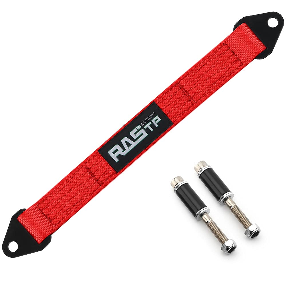 RASTP Limit Strap, Premium Quad Wrap Limit Strap Car Hauler Axle Straps Truck Wrecker Wheel Tie Down Strap with 10,000 Lb Webbin