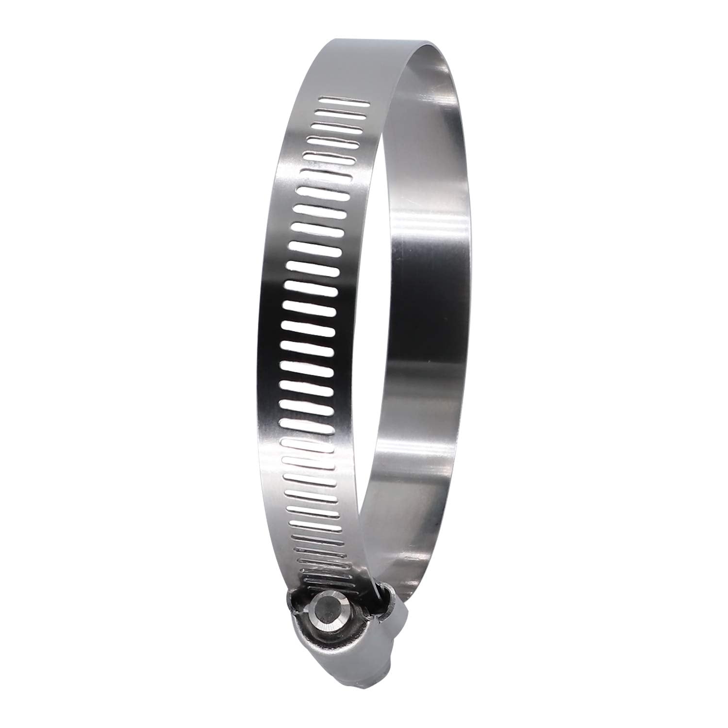 Roadformer 3.5'' Worm Gear Hose Clamp - Sae 56 Size, Full Stainless Steel With 1/2'' Band Width, Working Range 78Mm - 102Mm Hose