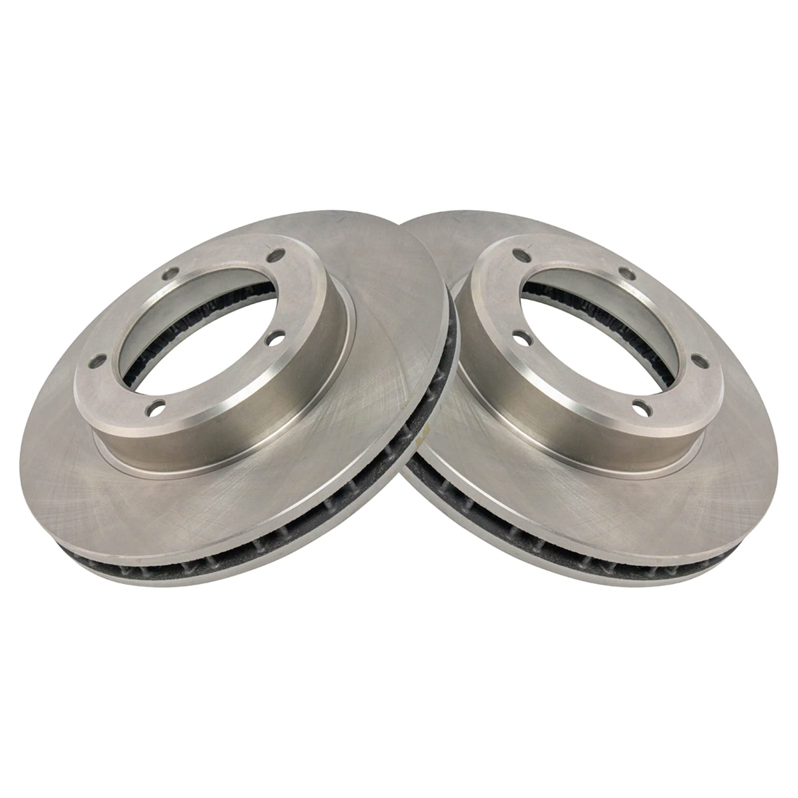 Trq Front Brake Rotors Set Vented Compatible With 2005-2012 Acura Rl