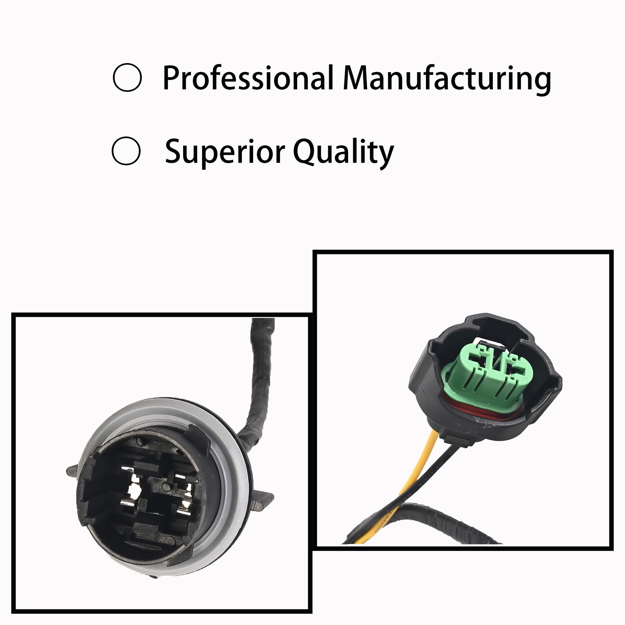 Headlight Wiring Harness Headlight Wire Harness Assembly Compatible With Chevy Silverado 2008-2014 Replace 645-745 15841609 2596