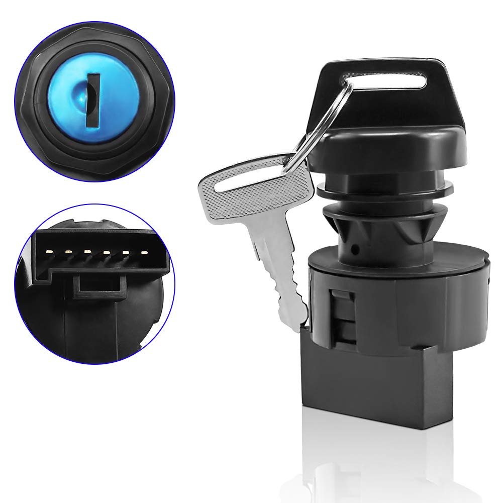 4011002 4012165 Ignition Key Switch Compatible With Polaris Ranger 700 800 900 Crew Rzr S 570 Sportsman 850 570 500 Scrambler 10