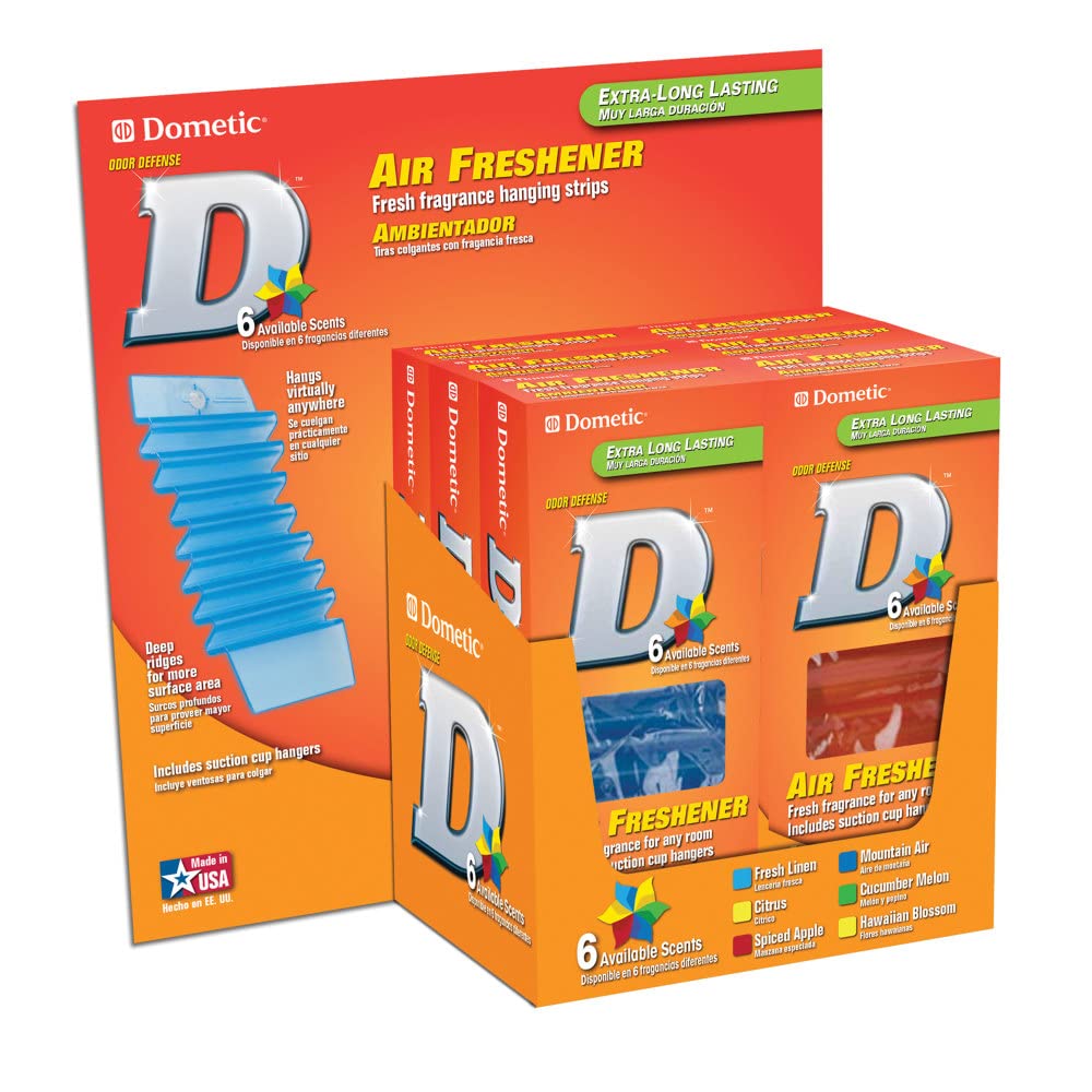 Dometic D1309009 D Line Air Freshener - Hawaiian Blossom, Six Pack