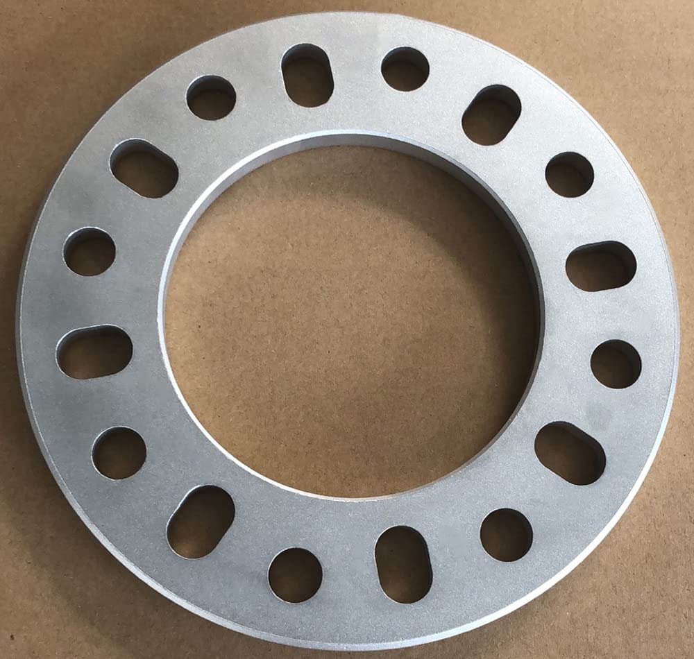 ZHTEAPR 2pc Universal Wheel Spacers 12mm 1/2'' for Most 8 Lug Vehicle 8x6.5 8x165.1 8x170 8x180 Compatible with F250 E350 Ram 25