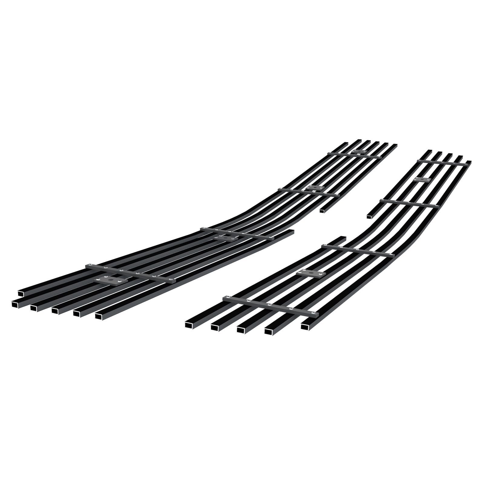 Aps 03-05 Silverado 1500/03-04 2500/03-06 Avalanche Black Billet Grille Grill Insert