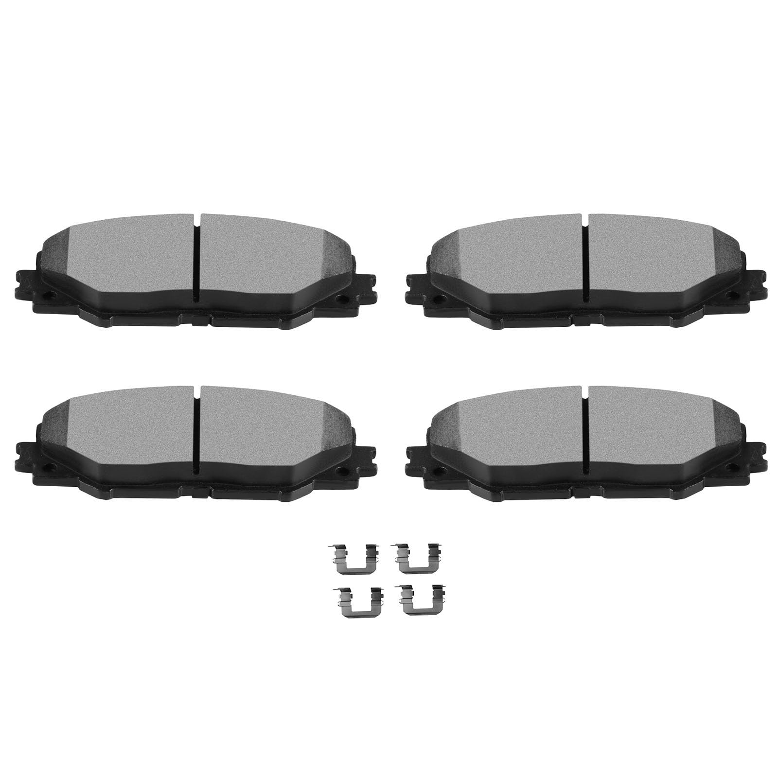 SCITOO Disc Brake Pads Kits D1211-8331 Ceramic Front Brake Pads Set Fit For Pontiac For Vibe 2009-2010,For Scion For iM 2016,For