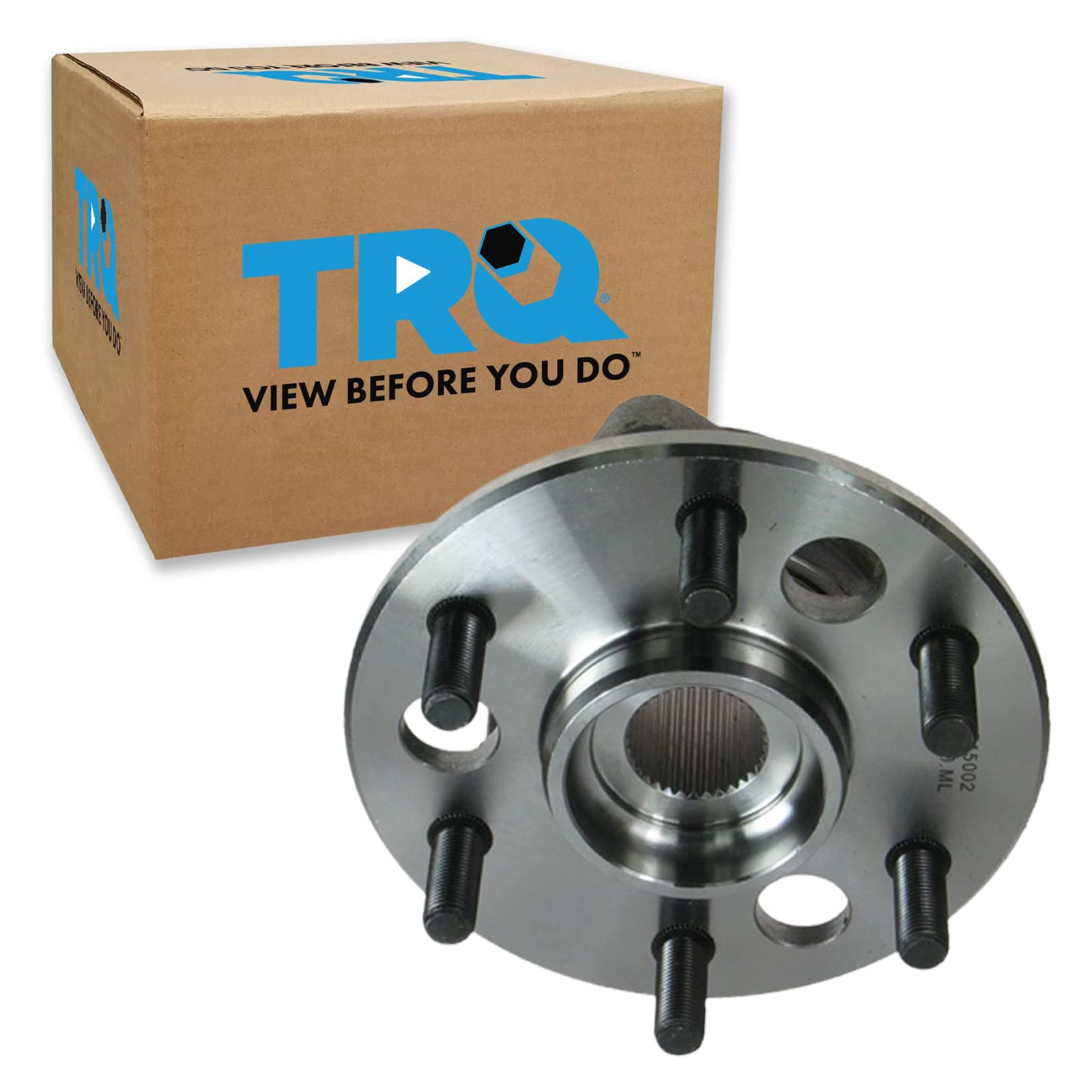 Trq Front Wheel Bearing & Hub Assembly With Abs Sensor Compatible With 1988-1991 Chevrolet K1500 Gmc