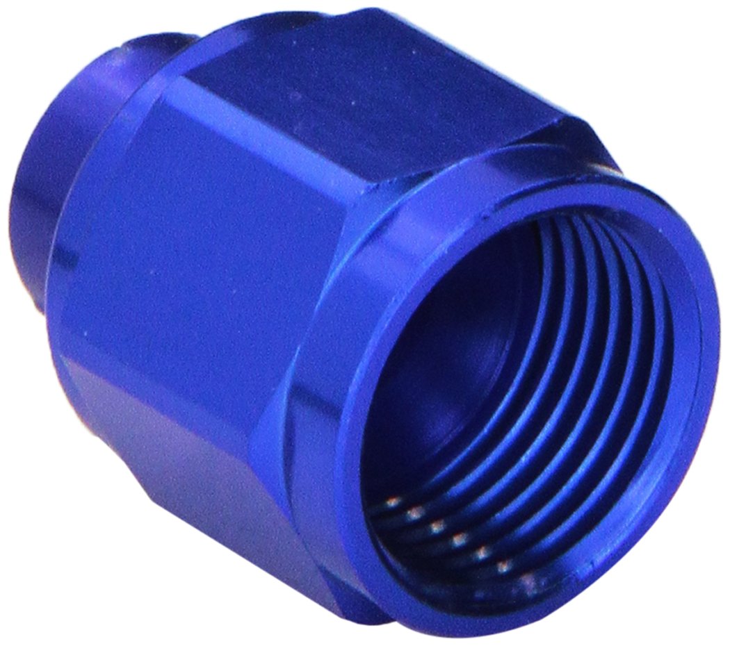 Russell/Edel 661970 Blue Anodized Aluminum -8An Flare Cap Fitting