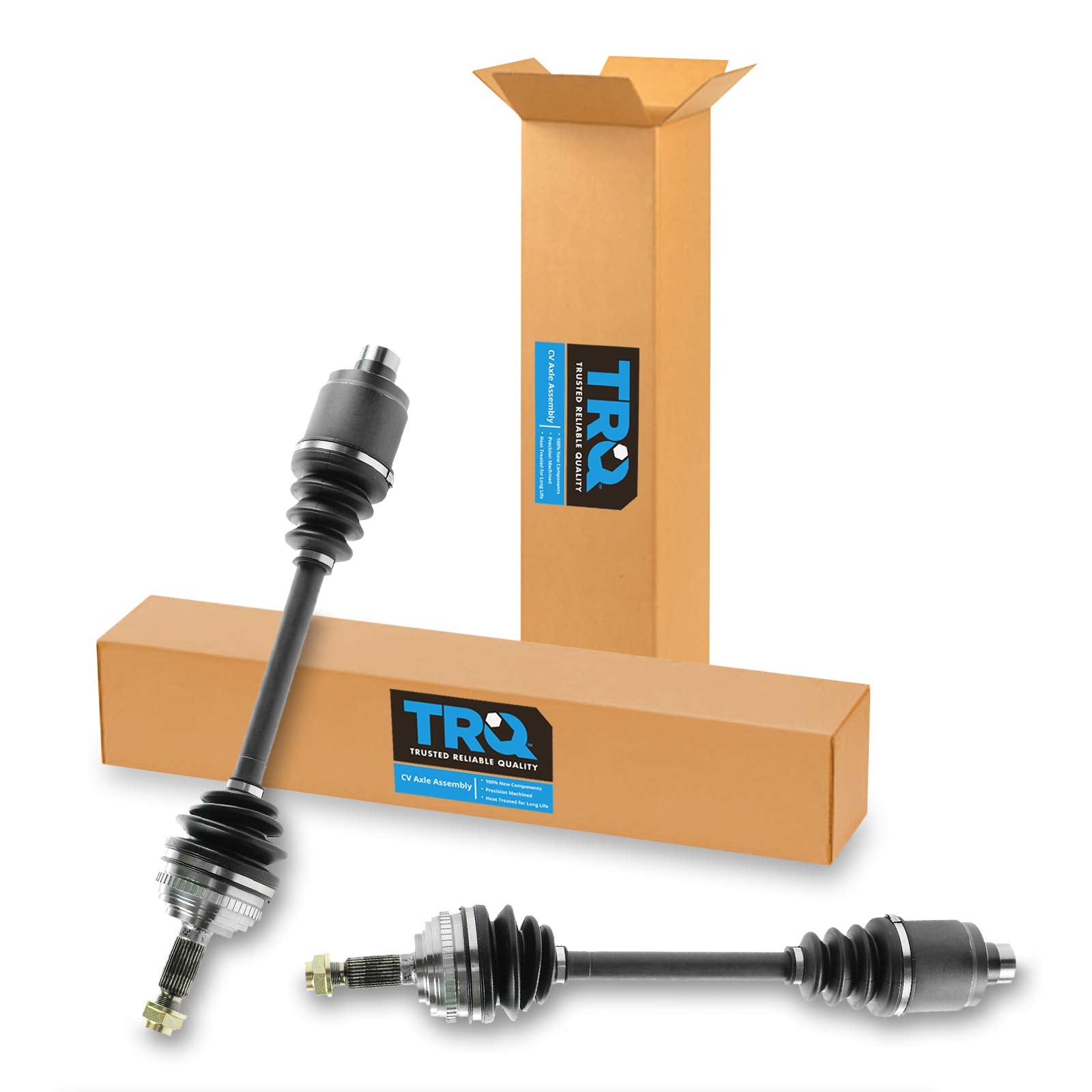 Trq Front Cv Axle Shaft Assembly Set Compatible With 1997-2001 Honda Cr-V