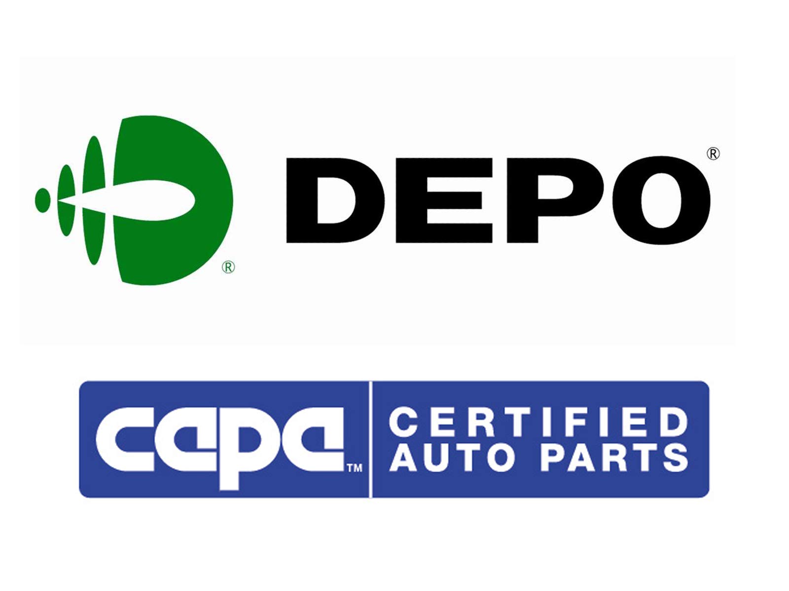 Evan Fischer Passenger Side Tail Light Lens And Housing Compatible With 2008-2012 Ford Escape