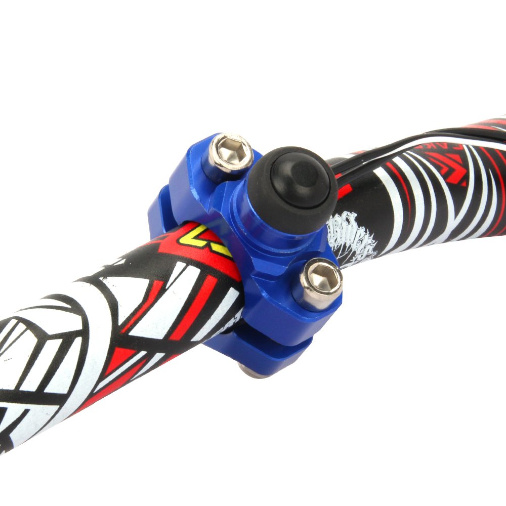 Jfg Racing Cnc Universal Motorcycle Engine Stop Start Kill Switch Button With Mounting Backplate For Yz250 Yz450 Wr250 Wr450 - B