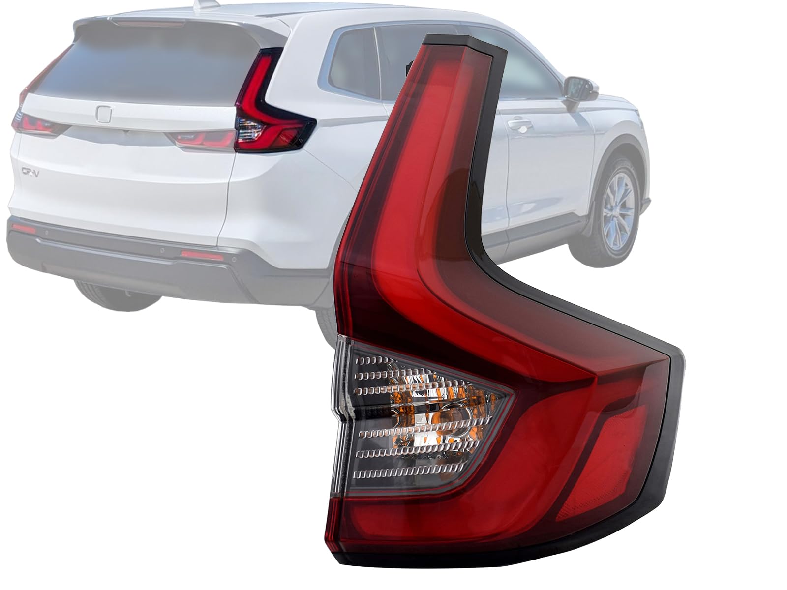 Auto Parts Avenue APA Replacement LED Tail Light Rear Lamp for 2023 2024 CR-V Mounts on Body Passenger Right Side 335003A0A01 HO