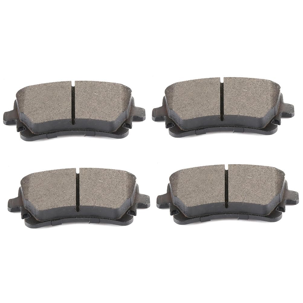 Scitoo D1018 Semi-Metal Brake Pads Kits Rear Fit For Audi 2003-2011,For Bentley 1991-2012,For Volkswagen 2004-2006