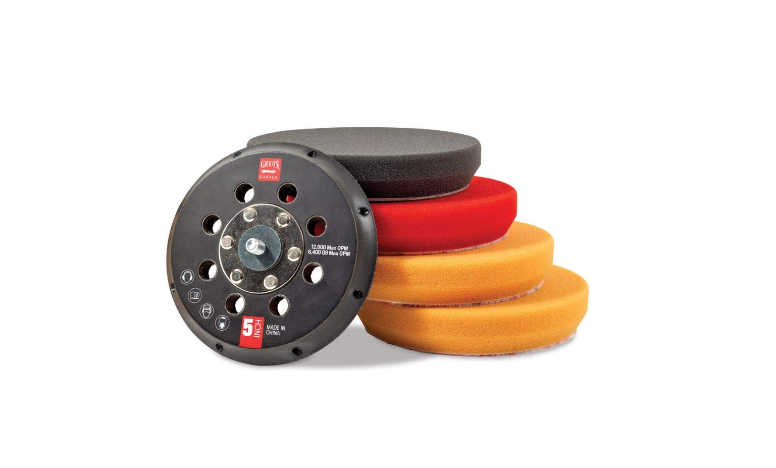 Griot's Garage 10515 5'' Orbital Conversion Kit